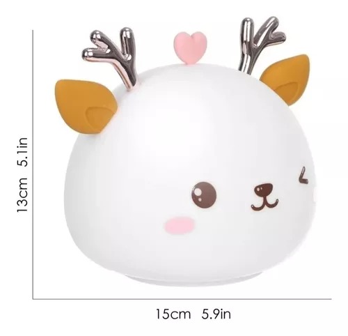 Miniatura 2 de Lámpara silicona de reno